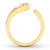 Thumbnail Image 2 of Diamond Anniversary Ring 1/4 ct tw Pear-shaped 14K Yellow Gold