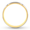 Thumbnail Image 2 of Wedding Band 14K Two-Tone Gold 4mm