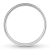 Thumbnail Image 2 of Carved Wedding Band 14K White Gold 6mm