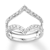 Thumbnail Image 0 of Diamond Enhancer Ring 1 carat tw Round 14K White Gold