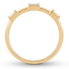 Thumbnail Image 1 of Diamond Anniversary Ring 1/8 carat tw Baguette 10K Yellow Gold