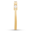 Thumbnail Image 2 of Diamond Anniversary Ring 1/8 carat tw Baguette 10K Yellow Gold