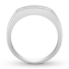 Thumbnail Image 2 of Men's Diamond Band 1/2 carat tw Round 14K White Gold