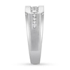 Thumbnail Image 3 of Men's Diamond Band 1/2 carat tw Round 14K White Gold
