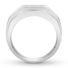 Thumbnail Image 2 of Men's Diamond Band 1-1/5 ct tw Round 14K White Gold