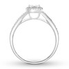 Thumbnail Image 1 of Diamond Promise Ring 1/3 ct tw Round 10K White Gold