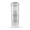 Thumbnail Image 2 of Black Diamond Men's Band 1/5 carat tw 10K White Gold