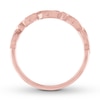 Thumbnail Image 1 of Diamond Anniversary Ring 1/20 ct tw Bezel-set 10K Rose Gold