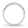 Thumbnail Image 2 of Diamond Anniversary Ring 1/10 ct tw Round 10K White Gold