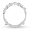 Thumbnail Image 2 of Diamond Enhancer Ring 5/8 ct tw Round-cut 14K White Gold