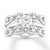 Thumbnail Image 3 of Diamond Enhancer Ring 5/8 ct tw Round-cut 14K White Gold