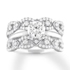Thumbnail Image 4 of Diamond Enhancer Ring 5/8 ct tw Round-cut 14K White Gold