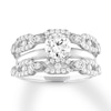 Thumbnail Image 3 of Diamond Enhancer Ring 5/8 ct tw Round 14K White Gold