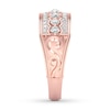 Thumbnail Image 2 of Diamond Anniversary Band 1/2 ct tw Round 14K Rose Gold
