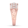 Thumbnail Image 2 of Diamond Anniversary Band 1/2 ct tw Round 14K Rose Gold