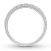 Thumbnail Image 2 of Diamond Anniversary Ring 1/3 ct tw Round 10K White Gold