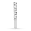 Thumbnail Image 3 of Diamond Anniversary Ring 1/3 ct tw Round 10K White Gold
