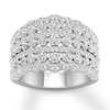 Thumbnail Image 1 of Diamond Anniversary Ring 2 carats tw Round 14K White Gold
