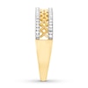 Thumbnail Image 2 of Diamond Anniversary Ring 1/6 carat tw Round 10K Yellow Gold