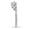 Thumbnail Image 2 of Diamond Tiara Ring 1/6 ct tw Round 10K White Gold