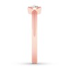 Thumbnail Image 2 of Diamond Deconstructed Ring 1/10 ct tw Bezel-set 14K Rose Gold