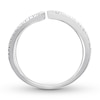 Thumbnail Image 2 of Diamond Loop Ring 3/8 carat tw Round 10K White Gold