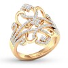 Thumbnail Image 2 of Diamond Ring 5/8 carat tw Round 14K Yellow Gold