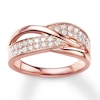 Thumbnail Image 0 of Diamond Ring 3/8 carat tw Round 10K Rose Gold