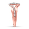 Thumbnail Image 1 of Diamond Ring Round 1/2 carat tw 14K Rose Gold