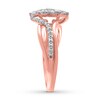 Thumbnail Image 1 of Diamond Ring Round 1/2 carat tw 14K Rose Gold