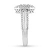 Thumbnail Image 1 of Diamond Ring 3/4 carat tw Princess/Round 14K White Gold