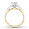 Thumbnail Image 1 of Diamond Ring 3/4 carat tw Round 14K Two-Tone Gold