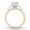 Thumbnail Image 1 of Diamond Ring 3/4 carat tw Round 14K Two-Tone Gold
