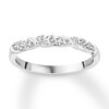 Thumbnail Image 1 of Diamond Anniversary Ring 1/4 carat tw 10K White Gold