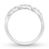 Thumbnail Image 1 of Diamond Anniversary Ring 1/4 carat tw 10K White Gold