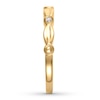Thumbnail Image 1 of Diamond Anniversary Ring 1/20 ct tw Bezel-set 10K Yellow Gold