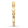 Thumbnail Image 1 of Diamond Anniversary Ring 1/20 ct tw Bezel-set 10K Yellow Gold