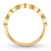 Thumbnail Image 2 of Diamond Anniversary Ring 1/20 ct tw Bezel-set 10K Yellow Gold