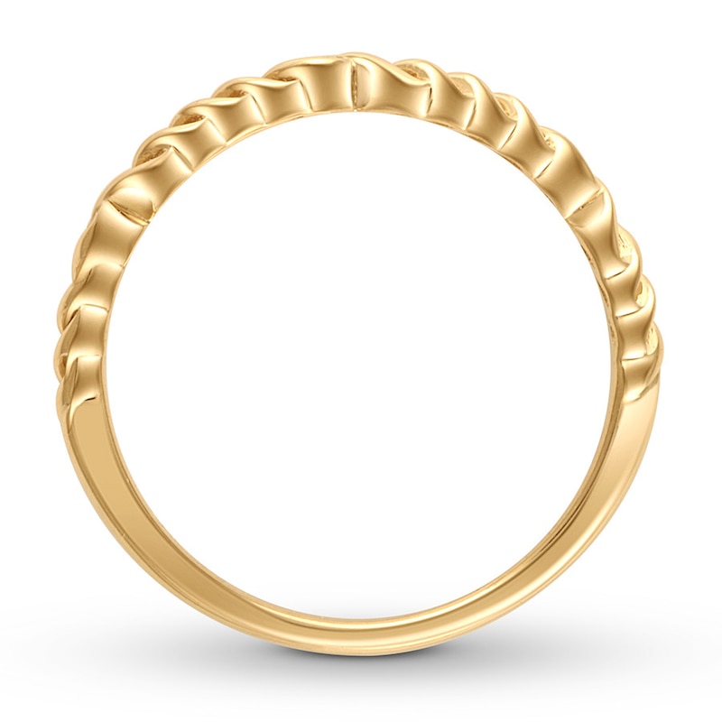 Diamond Anniversary Ring 1/20 ct tw Round 10K Yellow Gold