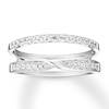 Thumbnail Image 0 of Diamond Enhancer Ring 1/3 carat tw Round-cut 14K White Gold