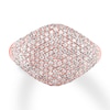 Thumbnail Image 3 of House of Virtruve Diamond Dome Ring 1 ct tw Round 14K Rose Gold