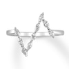 Thumbnail Image 3 of House of Virtruve Diamond Ring 1/3 ct tw Marquise 14K Gold