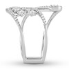 Thumbnail Image 2 of House of Virtruve Deconstructed Diamond Ring 1/2 ct tw Round 14K White Gold