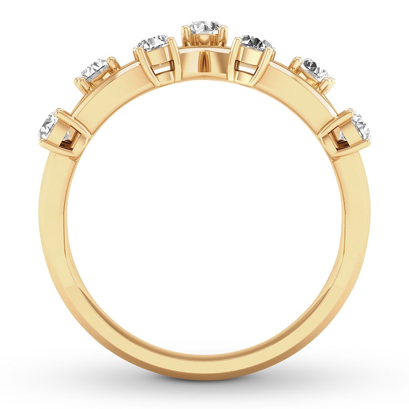 Diamond Ring 1 carat tw Round 14K Yellow Gold