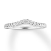 Thumbnail Image 1 of Diamond Contour Ring 1/6 carat tw Round 14K White Gold