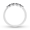 Thumbnail Image 1 of Diamond Anniversary Ring 1/6 ct tw Bezel-set 10K White Gold