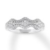 Thumbnail Image 0 of Diamond Anniversary Ring 3/8 ct tw Round 14K White Gold