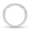 Thumbnail Image 1 of Diamond Anniversary Ring 3/8 ct tw Round 14K White Gold