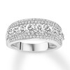 Thumbnail Image 0 of Diamond Anniversary Ring 1-1/2 Carats tw 14K White Gold