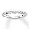 Thumbnail Image 0 of Diamond Anniversary Ring 1/6 carat tw Round-cut 14K White Gold